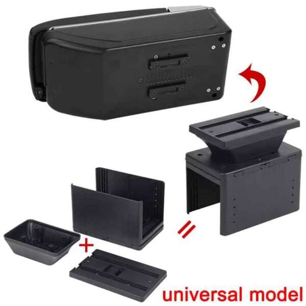4 Accoudoir de Voiture 7USB – مسند ذراع السيارة
