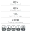 جهاز القياس الرقمي Multimètre Digital 600V CROWN CT44051