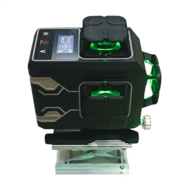 2107251753090423687e0977aff20 جهاز ضبط المستوى بالليزر niveau laser 4D Avec Perche 5m CROWN CT44150