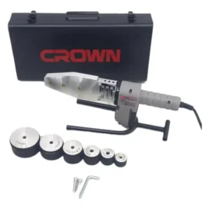 2812241735377099676fc0cb7a715 آلة لحام الانابيب البلاستيكية Soudeuse de tubes PPR 800W CROWN CT19032