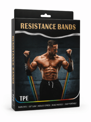 مجموعة أحزمة المقاومة الرياضية – Resistance Bands Set
